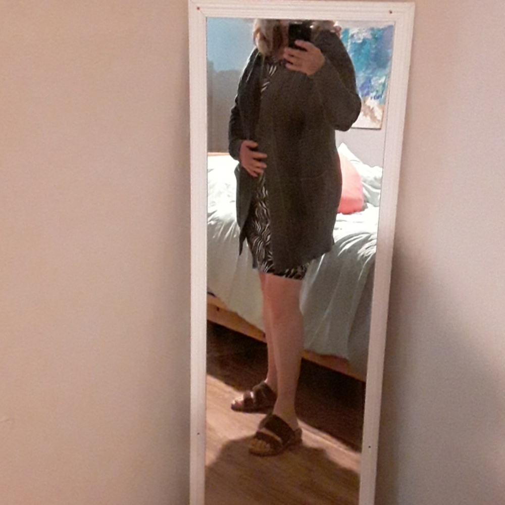 Zara Knit Sweater S Brown